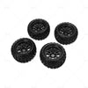 HSP 1:10 Monster Truck RC Car 4x Wheel Rim & Tires
