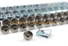 Motorcycle 25 x M5 Stainless Pan Head Allen Bolt & Spring C Clips Nuts