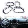 Mini Countryman F60 4X Red Dashboard Side Air Outlet Vent Cover Trim fit