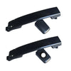Dualis J10, Pathfinder R51 2pcs Front LH+RH Black Door Handle (2007–2012)