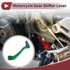 Kayo T6 Green Blue Silver Tone Folding Gear Shifter Lever