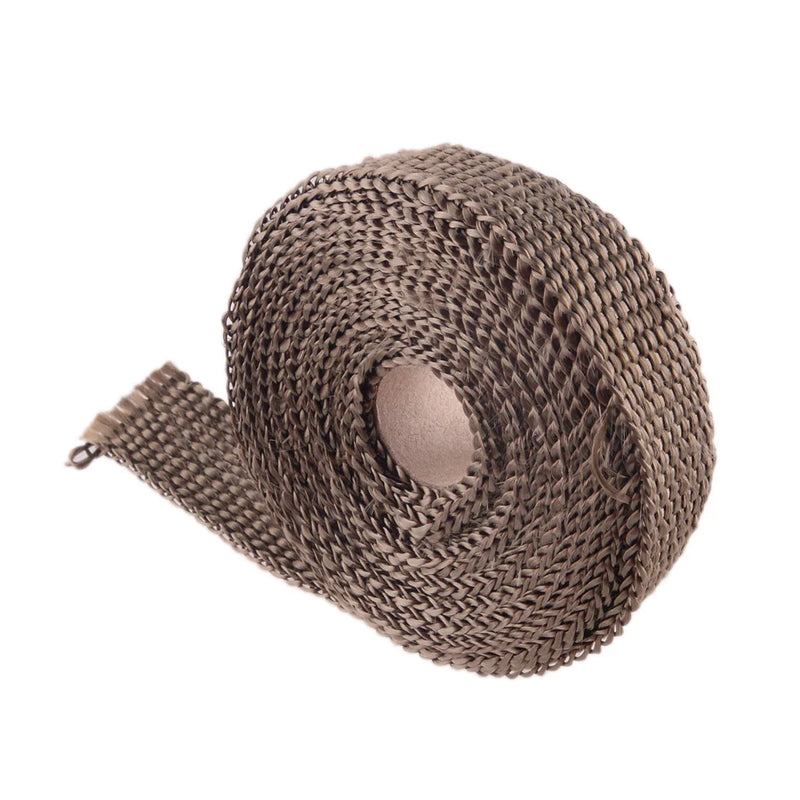 Car Muffler Insulation 5M Exhaust Pipe Heat Wrap Tape
