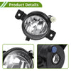 BMW X5 (2011 - 2013) Clear Black 1 x Right Fog Light Grill