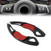 VW Golf, Polo, Jetta, Scirocco Black Steering Wheel Paddle Shifter Extensions (2013-2020)