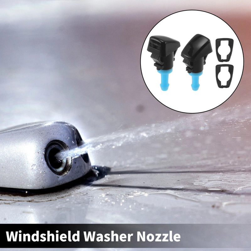 Kia Borrego Front Windshield Washer Nozzles (2008-2012)