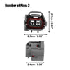 Hyundai 2 x Fuel Injector Connector Adapter Plug Kit