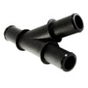 Car 20mm Y Heater 3 Way Water Hose Pipe Fitting Barb Connector