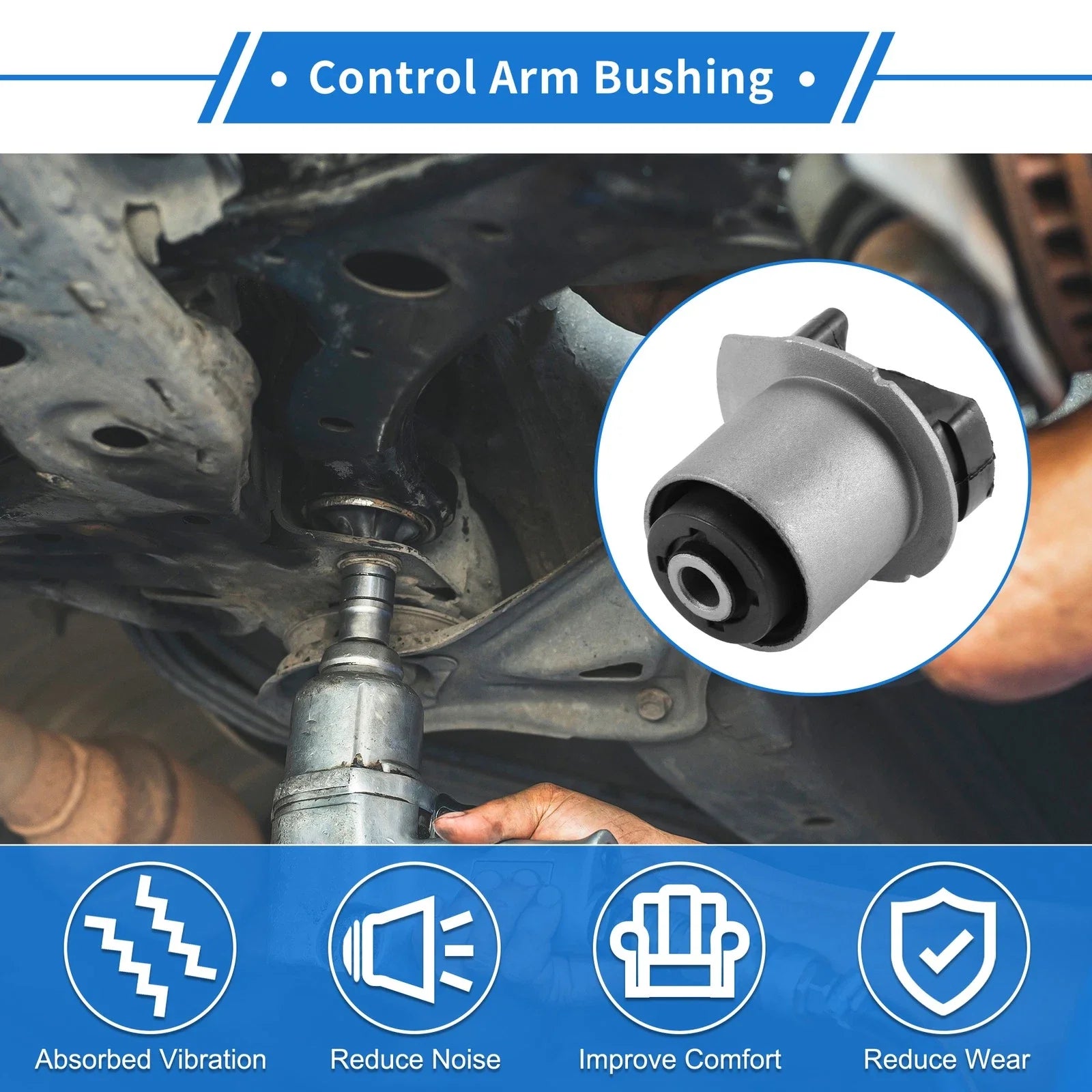 Axle Beam Control Arm Bushings for Toyota Sienna (2004-2020)