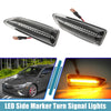 Opel LED Side Marker Turn Signal Lights Yellow 2 x