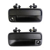 Exterior Door Handle Black RL+RR Fits Honda Civic EC ED EE 4D Sedan 1988-91 D06