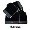 Ferrari Purosangue with Leather & Beige Trim Black Floor Mats
