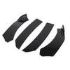 Universal Car Glossy Black Front Bumper Lip Chin Spoiler