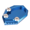 Kawasaki VERSYS 650 KLX250 (2010-2014) - Blue Kickstand Pad