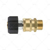 Pressure Washer 1 Pair M22-14 Adapter 1/4" Quick Connect Coupler