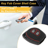 Suzuki Alto - 2 Buttons Black Red Line Key Case (2009-2014)