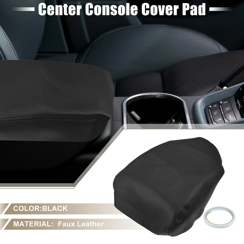 Honda Ridgeline (2006-2014) Faux Leather Black Center Console Cover