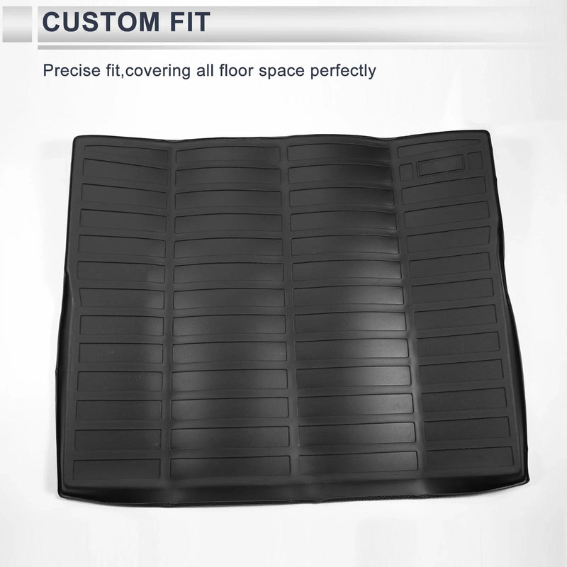 Jeep Cherokee (2019-2023) Long Grid Pattern TPE Cargo Liner Rear Trunk Mat