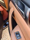 BMW X3 X4 Carbon Fiber Handle Interior Door Panel Pull Cover (2011–2017)