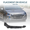 Subaru Legacy Right Front Bumper Retainer Bracket (2010-2014)