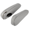 Toyota Sienna Leather Gray Front Seat Armrest Covers (2011-2017)