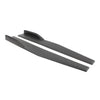 UK Cars 74.5cm Carbon Fiber Side Skirt Rocker Diffuser Spoiler