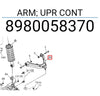Isuzu Dmax 2WD LH Upper Control Arm (2005-2011)