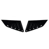 Audi A3 S3 (2021-2024) Gloss Black Rear Side Window Louver Covers