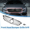 Mercedes-Benz C180 Chrome Silver Tone Front Upper Bumper Grille