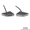 Ducati Panigale V4 V2 2018-2021 Black LED Turn Signal Mirror Blocks