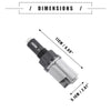 Chevy Silverado K1500 K2500 4WD Front Differential Axle Actuator