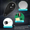 Subaru Forester 433MHz Keyless Entry Remote Ignition Transponder Key Fob