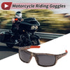 Motorcycle Riding Goggles Gray Lens Marble Frame Tri-acetel Cellulose