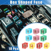 Trucks Cars SUVs 10 x Mini Box Shaped Fuses 20A 30A 40A 50A 60A