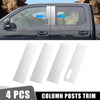Ford F150 4Pcs Stainless Steel Chrome Pillar Post Trim (2015-2020)