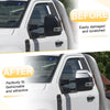Ford F-250 F-350 F-450 F-550 Left Side Mirror Cover Cap Chrome (2008-2016)