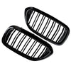 BMW 5 Series G30 G31 2 x Double Bridge Kidney Grille (2017-2019)