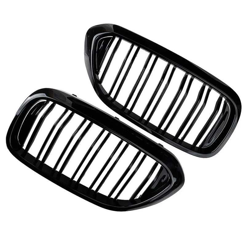BMW 5 Series G30 G31 2 x Double Bridge Kidney Grille (2017-2019)