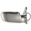 Side View Mirrors Power Folding Chrome Pair Set for Chevy