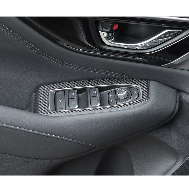 Subaru Outback 4 x Window Lift Switch Panel Cover Trim (2020-2022)