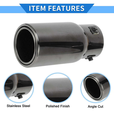Toyota Land Cruiser Prado Exhaust Tip 1.3"-2.9" Inlet (2009-2023)