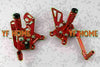Aprilia RSV4 2009-2014 - Red () Rear Set Foot Pegs
