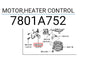 Mitsubishi L200 3.2 Diesel 4WD Heater Control Motor (2005-2014)