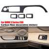 BMW M3 E92 E90 Carbon Fiber Window Lift Switch Button Cover (2007-2013)