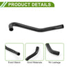 Toyota Camry 2.2L (1992-1996) Rubber Black 1 Pc Heater Hose