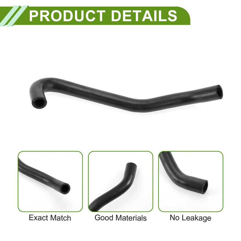 Toyota Camry 2.2L (1992-1996) Rubber Black 1 Pc Heater Hose