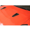 Nissan GTR 2008-2016 Real Carbon Fiber Engine Hood Air Vent Cover Trim fit