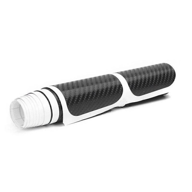 Car Auto 4 x 4D Carbon Fiber Door Sill Scuff Protectors