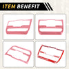 Jeep Wrangler JL JLU (2018-2024) - Pink Dashboard Control Panel Cover
