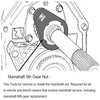 Dodge NV4500 Cummins Diesel 5th Gear Nut Wrench (1998-2004)
