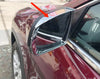 Jeep Compass 2 x Pieces ABS Chrome Mirror Rain Guard Cover Trim (2017-2021)
